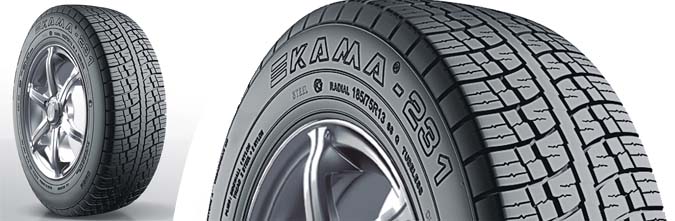 Anvelope Cargo 185/75 R13C  KAMA 231  Vară (96N)